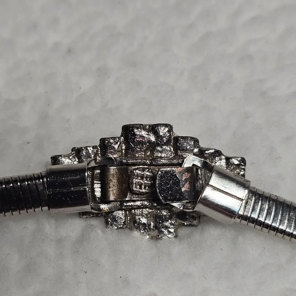 Vintage Flawed Stretchy Rhinestone Belt